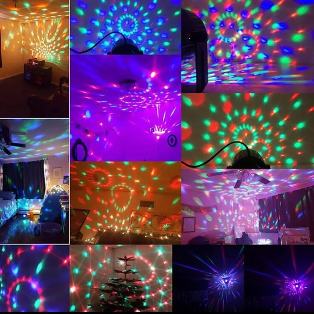 Remote Control LED Disco Light